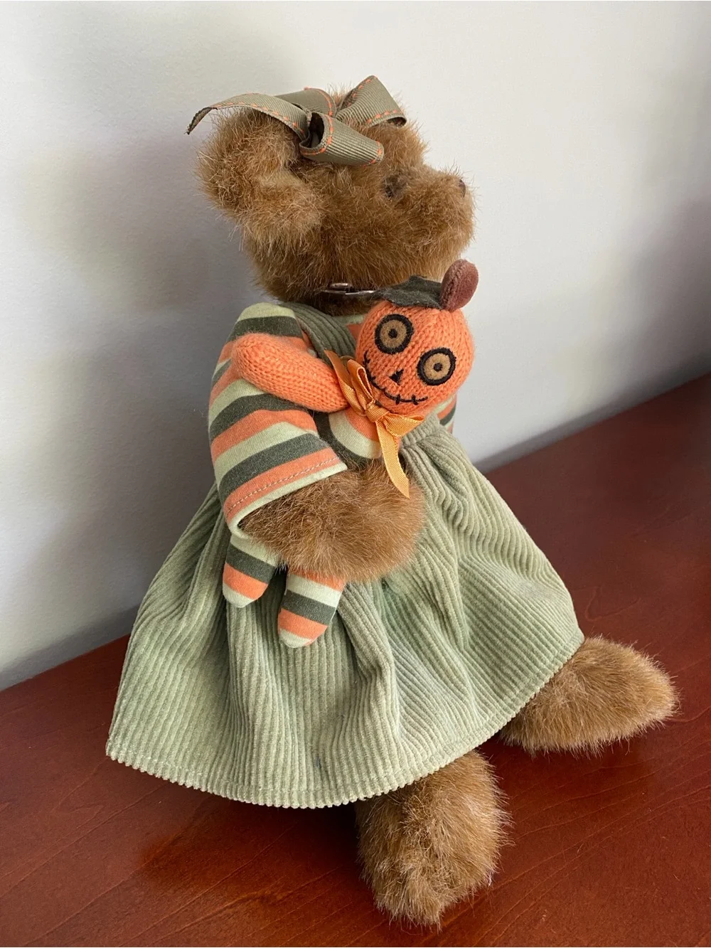 Plush Bear Holiday Decor from The Bearington Collection